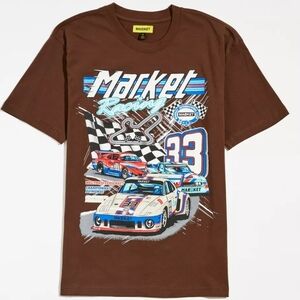 Market UO Exclusive Group 5 Tee, Size S, Color Brown, Originally $45